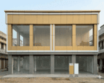 Modern Commercial ACP Cladding & Glass Elevation - MyFabrio